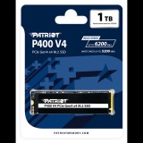 Patriot 1TB P400 V4 M.2 PCIe Gen4x4 NVMe 2.0 SSD (P400VP1TBM28H)