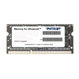 Patriot 8GB DDR3 1600MHz 1.35V CL11 SODIMM memória