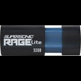 Patriot Memory Supersonic Rage Lite USB Flash Meghajtó 32 GB USB A Típus 3.2 Gen 1 3.1 Gen 1 Fekete, Kék (PEF32GRLB32U)