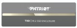 Patriot Memory TXD PCIe M.2 2280 USB 3.2 Gen2 SSD ENCLOSURE Külső SSD ház Ezüst