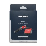 Patriot PDP31 Külső SSD 500GB USB-C 3.2 Gen 2 Piros (1000/1000 MB/s)
