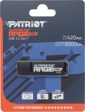 PATRIOT SUPERSONIC RAGE PRO PENDRIVE 512GB USB 3.2 Gen 1 Fekete