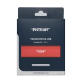Patriot TRANSPORTER Lite Külső SSD 1TB USB-C 3.2 Gen 2 Piros (1000/1000 MB/s)