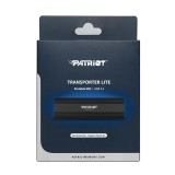 Patriot TRANSPORTER Lite Külső SSD 512GB USB-C 3.2 Gen 2 Fekete (1000/1000 MB/s)
