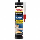 Pattex Montage Power Kleber, Kartusche mit 370g (9H PXP37) (9H PXP37)