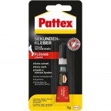 Pattex Sekundenkleber Classic Flüssig WA97, Tube mit 3g (9H PSK1C) (9H PSK1C)