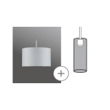 Paulmann 60326 URail DecoSystems Tessa bura GU10 foglalathoz, fehér