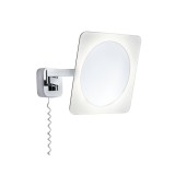Paulmann 70468 Bela fürdőszobai fali lámpa, sminktükörrel, króm, 3000K melegfehér, beépített LED, 260 lm, IP44