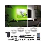 Paulmann 78875 Led strip Comfort TV Set LED szalag, távirányítóval, ezüst, 3000K melegfehér, 1.000 lm, IP20