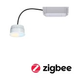 Paulmann 93074 LED Module Led Coin beépíthető lámpa, kerek, üveg, 2700K-6500K változtatható, Coin foglalat, 470 lm