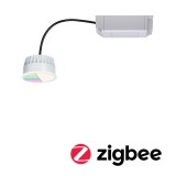 Paulmann 93075 LED Module Led Coin beépíthető lámpa, kerek, üveg, 2700K-6500K változtatható, Coin foglalat, 400 lm