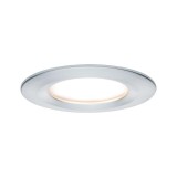 Paulmann 93497 Nova fürdőszobai beépíthető lámpa, kerek, fix, 3-step-dimming, alumínium, 2700K melegfehér, Coin foglalat, 460 lm, IP44