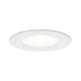 Paulmann 93597 Recessed luminaire Nova beépíthető lámpa, kerek, fehér, 2700K melegfehér, 3x GU10 foglalat, 460 lm, IP44