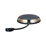Paulmann 93920 Plug&Shine Floor LED padlóba építhető lámpa, 24V, 6W, 3000K, 120 lm, antracit, 180°, IP67