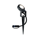 Paulmann 93934 Plug&Shine Sting leszúrható LED kerti spotlámpa, 24V, 6W, 3000K, 270 lm, antracit, 100°, IP67