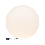 Paulmann 94179 Plug&Shine Globe LED kerti dekorációs lámpa, 24V, 6,5W, 3000K, 440 lm, fehér, IP67