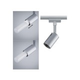 Paulmann 95329 URail Pure I sínes lámpa, 230V, GU10 foglalattal, max 10W, matt króm/króm