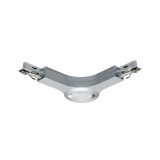 Paulmann 95485 URail "L" alakú világító összekötő elem, matt króm, 80°