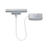 Paulmann 96831 URail mennyezeti betápláló elem vezetékkel, 2 végzáróval, matt króm