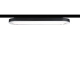 Paulmann 96920 URail Loop sínre szerelhető LED lámpa, beépített LED, 5W, 2700K melegfehér, 812 lm, matt fekete