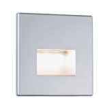 Paulmann 99495 Edge beépíthető lámpa, 80 mmx80 mm, négyzet, króm, 2700K melegfehér, beépített LED, 116 lm, IP20