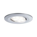 Paulmann 99928 Calla fürdőszobai beépíthető lámpa, kerek, billenthető, króm, 4000K természetes fehér, beépített LED, 680 lm, IP65