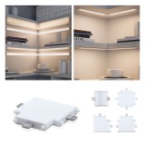 Paulmann 99965 Clever Connect Border kiegészítő, T-összekötő elem, fehér, 12V