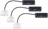 Paulmann LED-es beépíthető lámpa 3 részes készlet 19.5W Selyem Melegfehér (92477)