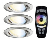 Paulmann NovaPlus Zigbee LED-es beépíthető lámpa 3 részes készlet 18 W fehér (2526923)