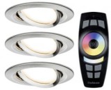 Paulmann NovaPlus Zigbee LED-es beépíthető lámpa 3 részes készlet LED 18 W Vas (2526922)
