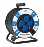 PAWBOL B.1116-300G-30-S Kábeldobos hosszabbító,PB H05RR- F 3x1,5mm2, 30m, 4xGZ16A (250V)