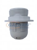 PAWBOL D.3006B csillárfoglalat, műanyag, E27, 60W, fehér, 230V
