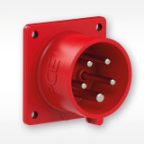 PCE 624-6 süllyeszthető ipari dugvilla 400V 32A 4P IP44