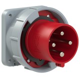 PCE 634-6 süllyeszthető ipari dugvilla 400V 63A 4P IP67