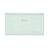 PD Calendar Határidőnapló Period Border Zsebnaptár fekvő körbev. Menta 2026 (5999097556635)