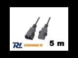 PD Connex CX18 230V tápkábel hosszabbító 5m (IEC C14 - IEC C13)