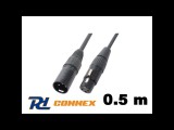 PD Connex CX35-0,5 jelkábel (XLR mama - XLR papa) - (0,5 m)