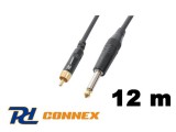 PD Connex GX95-12 jelkábel (6,3 mm Jack - RCA) - (12 m)