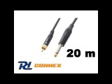 PD Connex GX95-20 jelkábel (6,3 mm Jack - RCA) - (20 m)