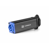 PD Connex PSB20 PowerCon tápcsatlakozó aljzat toldó| 2 pólusú| szögletes| IP65