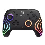 PDP Afterglow Wave, Nintendo Switch/Switch 2, RGB LED Lighting, Fekete, Vezeték nélküli kontroller