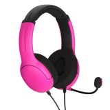 PDP Airlite, Playstation 5, Playstation 4, PC, Nebula Pink, Vezetékes headset