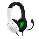 PDP LVL 40, Xbox Series X|S, Xbox One, PC, Sztereó, Gamer, Fehér, Vezetékes headset