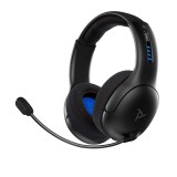 PDP LVL50, PlayStation 5, PlayStation 4, PC,  Sztereó, Gamer, Fekete, Vezeték nélküli headset