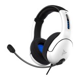 PDP LVL50, PlayStation 5, Playstation 4, Stereo, Fehér, Vezetékes headset