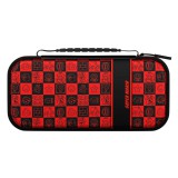 PDP Plus Glow Nintendo Switch/Lite/OLED Mario Icon Glow in the Dark Case Black/Red 500-224-SPIG
