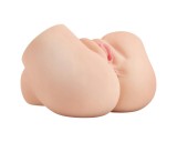 PDX Elite - szívó,rezgő 2in1 maszturbátor (natúr)