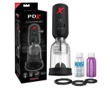 PDX Elite Tip Teazer - automata makkszívó vibrátor (fekete)