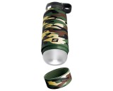 PDX Fap Flask Happy Camper - maszturbátor kulacsban (zöld-fekete)