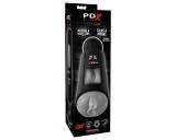 PDX Ultimate Milker - szívó - rezgő maszturbátor (fekete)
